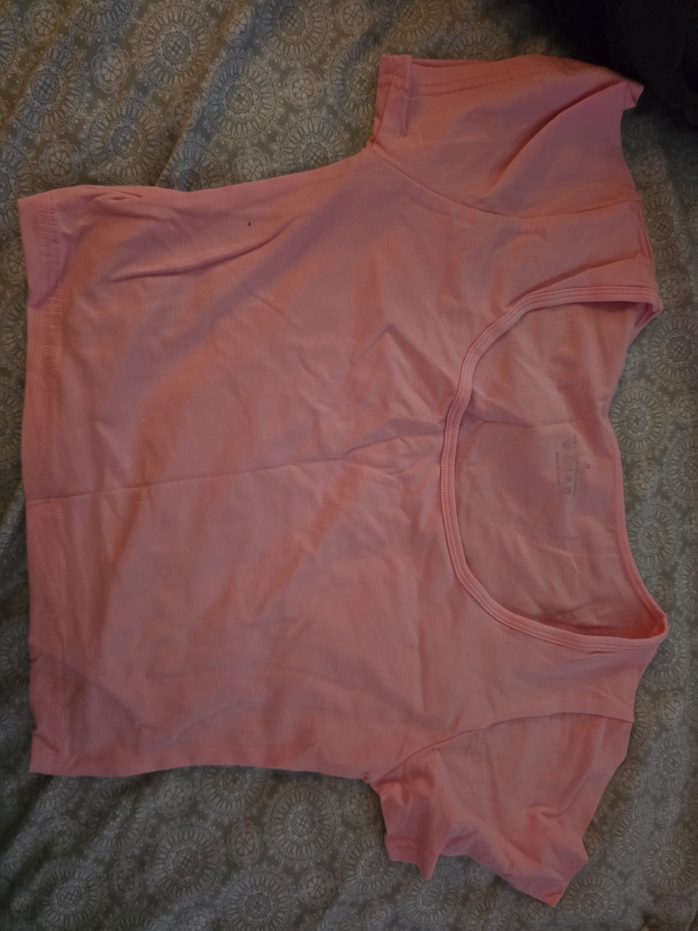 2 Pair Women's Classic Scoop Neck Crop Tops